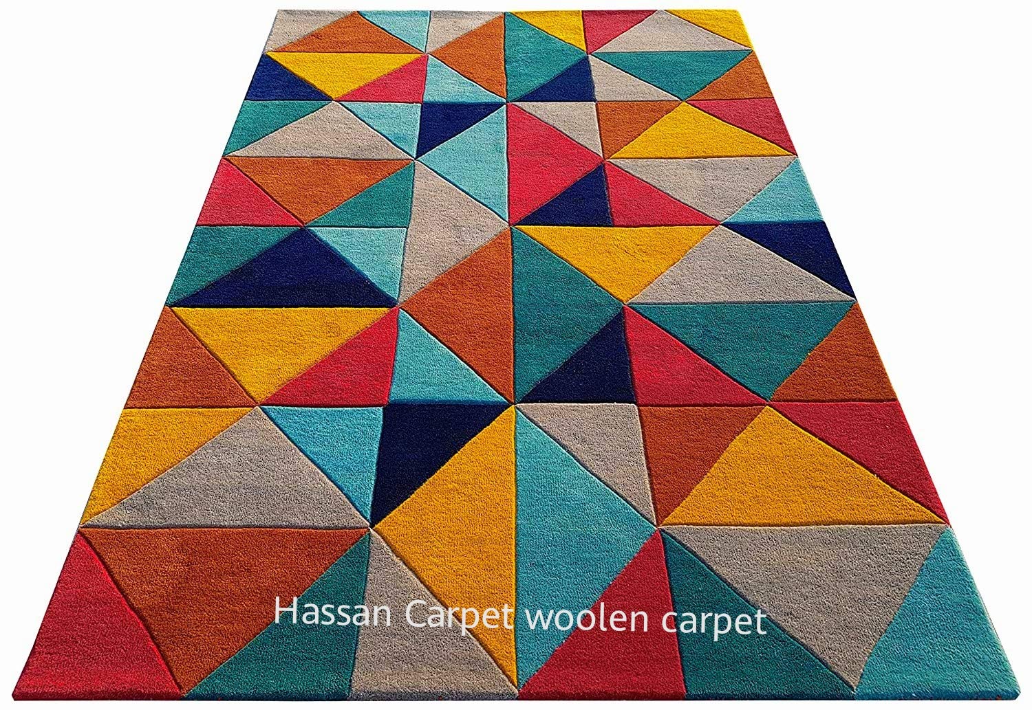 Zora Carpet Woollen Handmade Tufted Carpet for Living Room Bedroom Drawing Room...