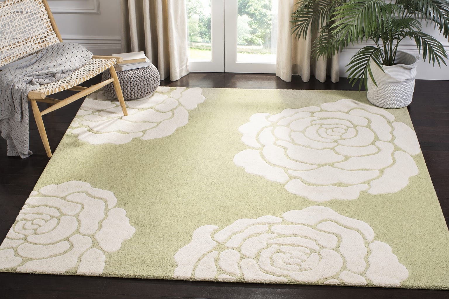 Mint Green Carpet