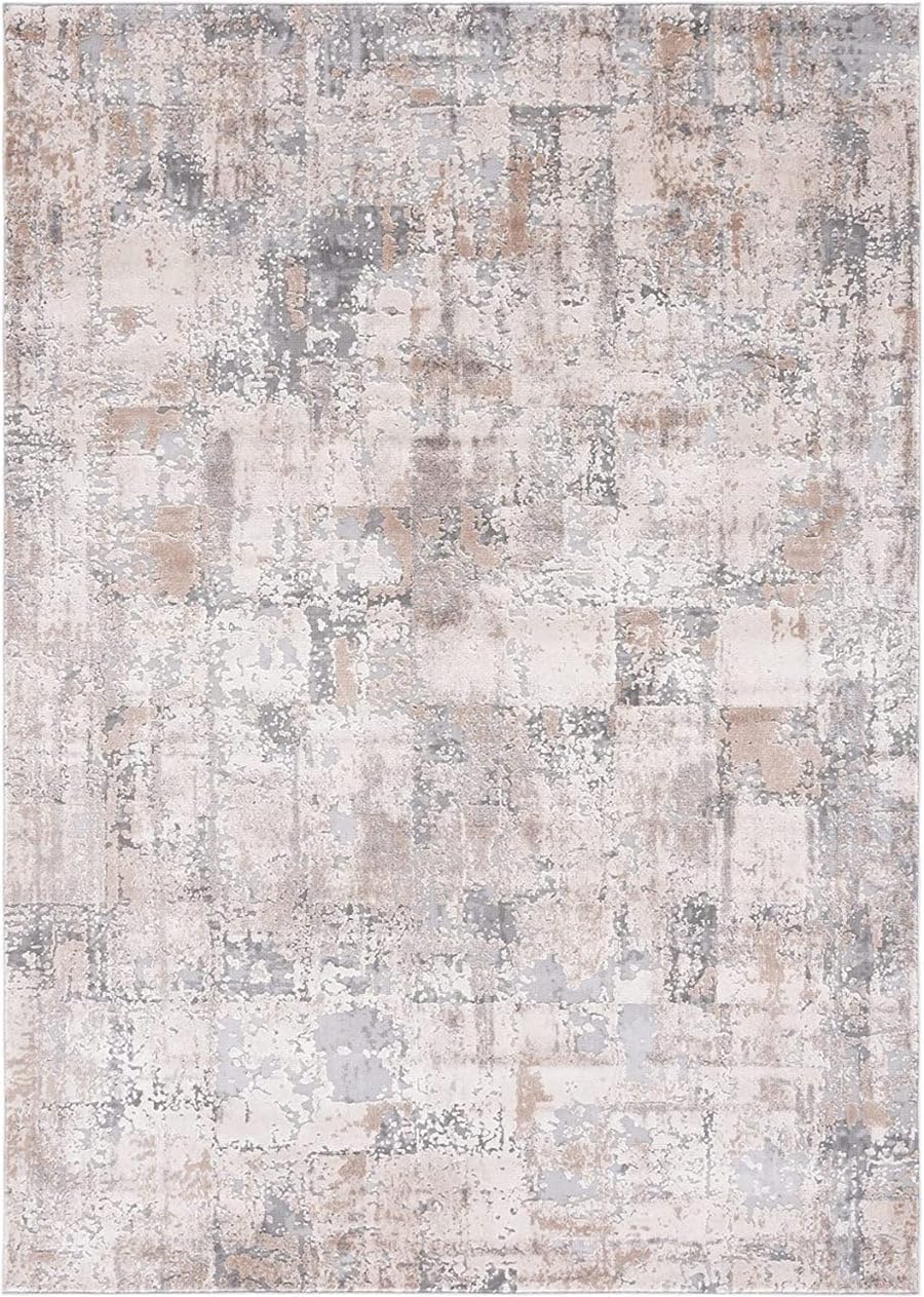 Zora Carpet Abstract Design Silk Carpet for Living Room