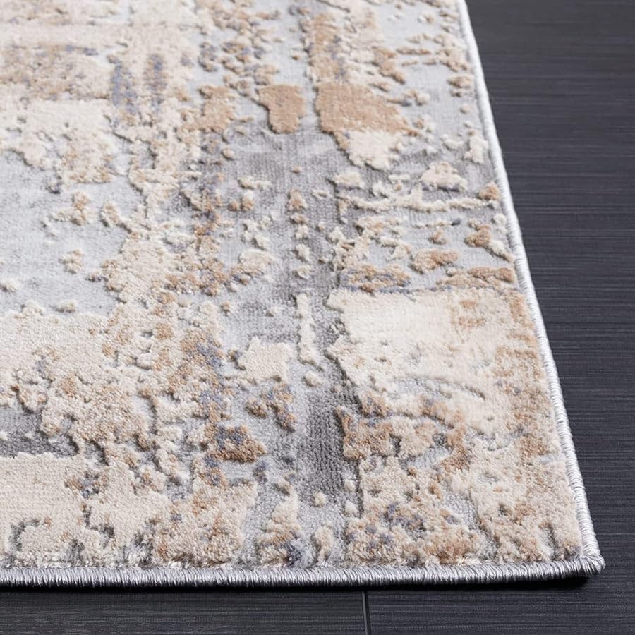 Zora Carpet Abstract Design Silk Carpet for Living Room view 5