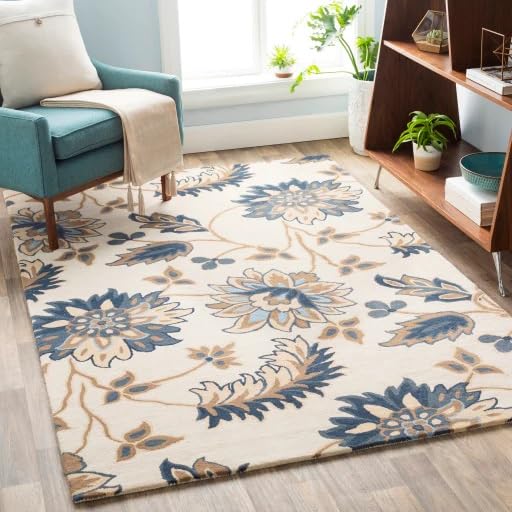 Zora Carpets Multi 12 Handmade Tuffted Blended Pure Woollen Carpet for Living Room Bedroom Size -3 X 5 Ft handmade carpet from Zorra Carpet