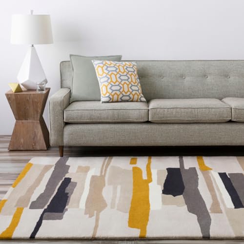 Zora Carpets Multicolor Handmade Tuffted Blended Pure Woollen Carpet for Living Room Bedroom Size -3 X 5 Ft handmade carpet by Zorra Carpet