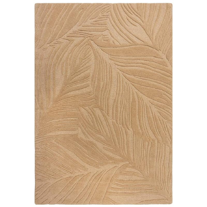 Hand Tufted Modern Design Exported Collection High Low Pattern Wool Carpet for Living Room, Bedroom & Hall room - Gold