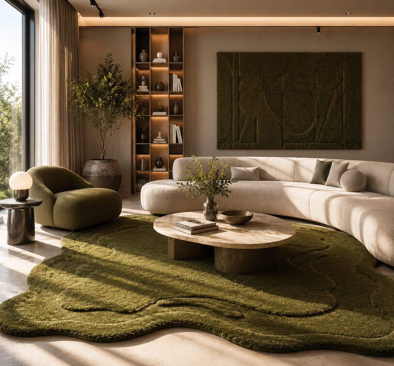 Premium New Zealand Wool Rugs | Handmade Luxury Area Carpets view 3