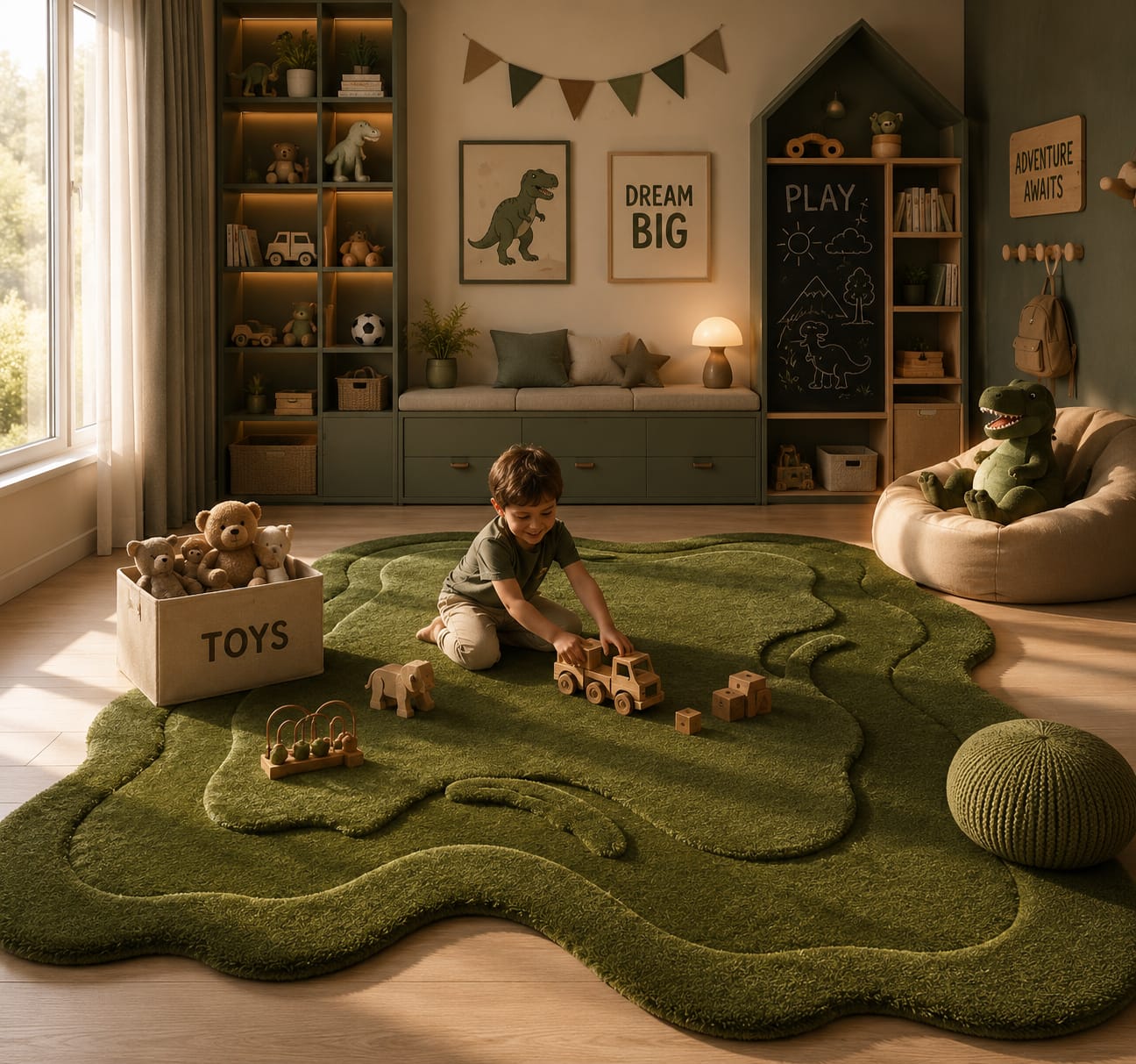 Premium New Zealand Wool Rugs | Handmade Luxury Area Carpets view 4