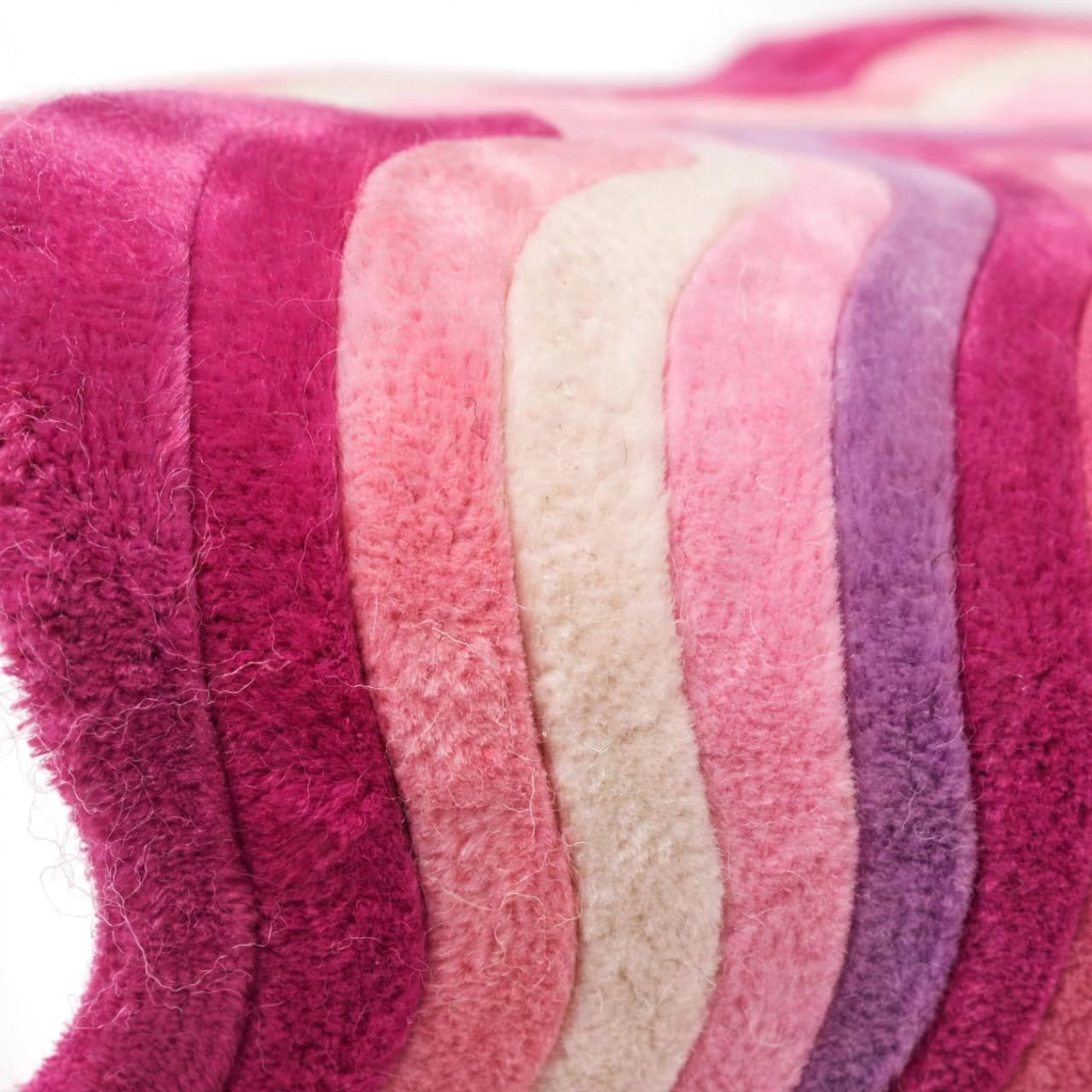 Ombre Abstract Irregular Wavy Rug view 5
